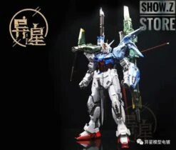 [SZ Custom] Bandai Custom PG GAT-X105 Perfect Strike Gundam W/ Custom Electroplated Chrome Painting -Show.Z Store 02699039ff