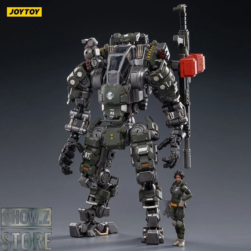 JoyToy Source 1/24 H07 Steel Bone Firepower Mecha Olive Version w/ Pilot JoyToy Source 1/24 H07 Steel Bone Firepower Mecha Olive Version W/ Pilot -Show.Z Store 02947fdc96