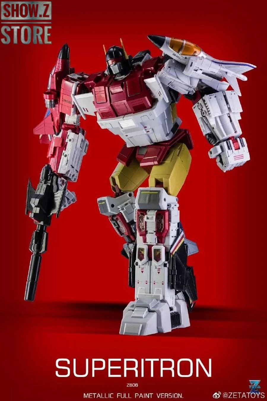 Zeta Toys ZB-06 Superitron Superion Metallic Full Paint Version Set of 6 Zeta Toys ZB-06 Superitron Superion Metallic Full Paint Version Set Of 6 -Show.Z Store 0658fd713a