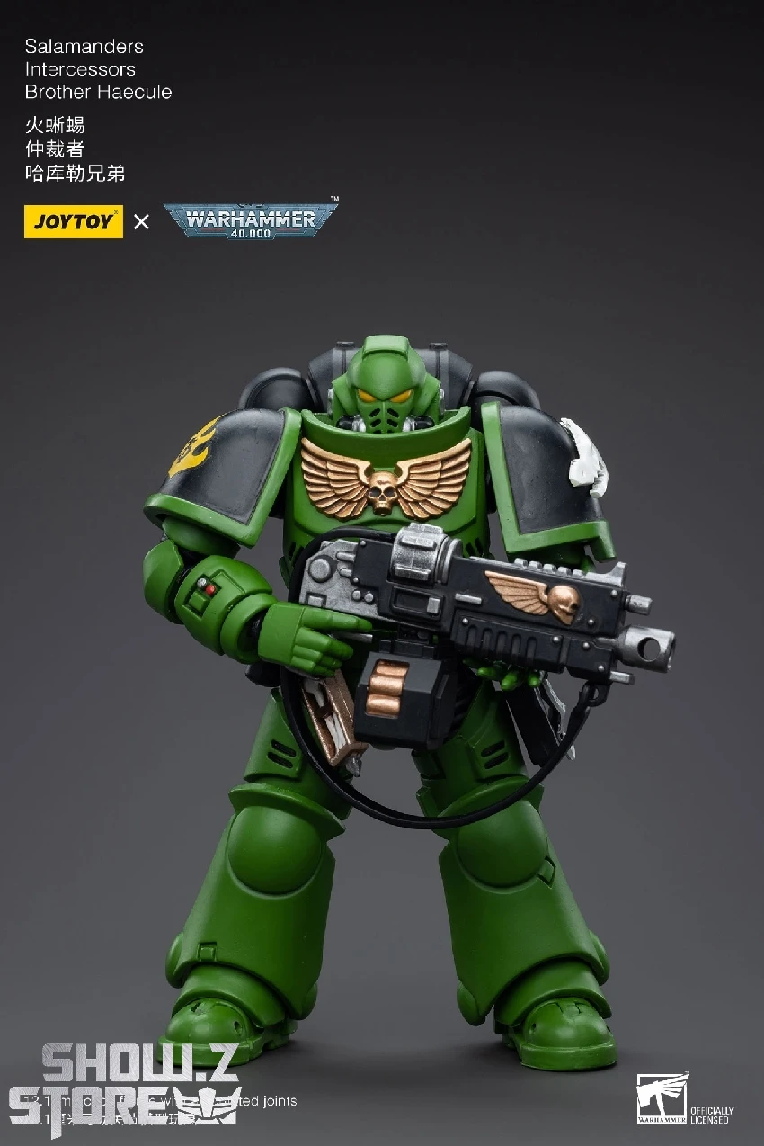 JoyToy Source 1/18 Warhammer 40K Salamanders Intercessors Brother Haecule JoyToy Source 1/18 Warhammer 40K Salamanders Intercessors Brother Haecule -Show.Z Store 06d0a1347f
