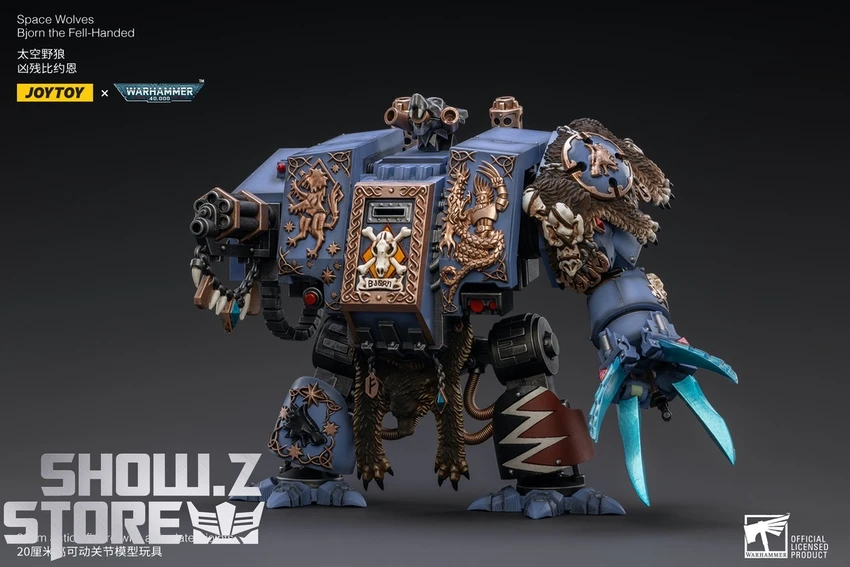 JoyToy Source 1/18 Warhammer 40K Space Wolves Bjorn the Fell-Handed JoyToy Source 1/18 Warhammer 40K Space Wolves Bjorn The Fell-Handed -Show.Z Store 0733b74989
