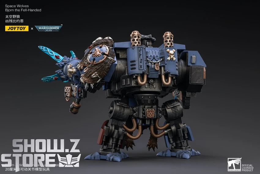 JoyToy Source 1/18 Warhammer 40K Space Wolves Bjorn the Fell-Handed JoyToy Source 1/18 Warhammer 40K Space Wolves Bjorn The Fell-Handed -Show.Z Store 08457ba908