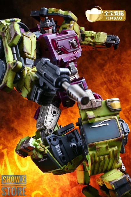 Jinbao Oversized Devastator Battle Damaged Version Full Set of 6 Gravity Builder Jinbao Oversized Devastator Battle Damaged Version Full Set Of 6 Gravity Builder -Show.Z Store 0d1d9ba9b3