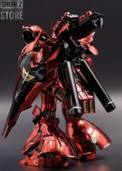 [SZ Custom] Bandai Custom RG 1/144 MSN-04 Sazabi W/ Custom Electroplated Chrome Painting -Show.Z Store 0dc94e7124