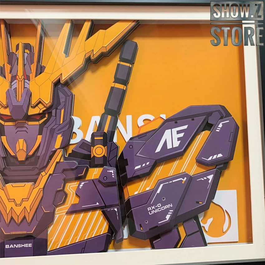 ChenFu Studio RX-0 Unicorn Gundam 02 Banshee 3D Wall Art Decoration Picture ChenFu Studio RX-0 Unicorn Gundam 02 Banshee 3D Wall Art Decoration Picture -Show.Z Store 0ecc6f1359