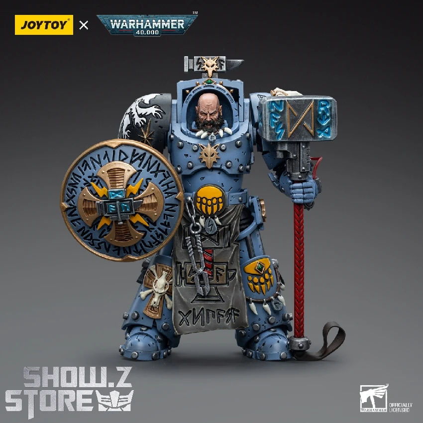 JoyToy Source 1/18 Warhammer 40K Space Wolves Arjac Rockfist JoyToy Source 1/18 Warhammer 40K Space Wolves Arjac Rockfist -Show.Z Store 0f19448388