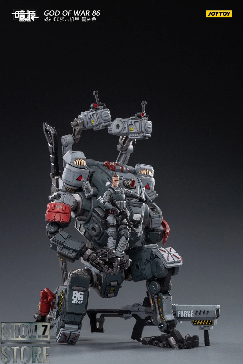 JoyToy Source 1/24 God of War 86 Mecha w/ Pilot Grey Version JoyToy Source 1/24 God Of War 86 Mecha W/ Pilot Grey Version -Show.Z Store 1004a19046