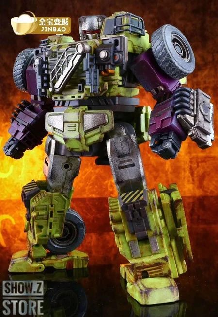 Jinbao Oversized Devastator Battle Damaged Version Full Set of 6 Gravity Builder Jinbao Oversized Devastator Battle Damaged Version Full Set Of 6 Gravity Builder -Show.Z Store 1707784145