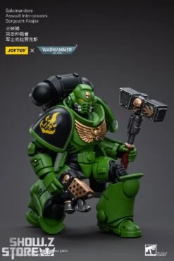 JoyToy Source 1/18 Warhammer 40K Salamanders Assault Intercessors Sergeant Krajax 7 JoyToy Source 1/18 Warhammer 40K Salamanders Assault Intercessors Sergeant Krajax -Show.Z Store 17efe81723
