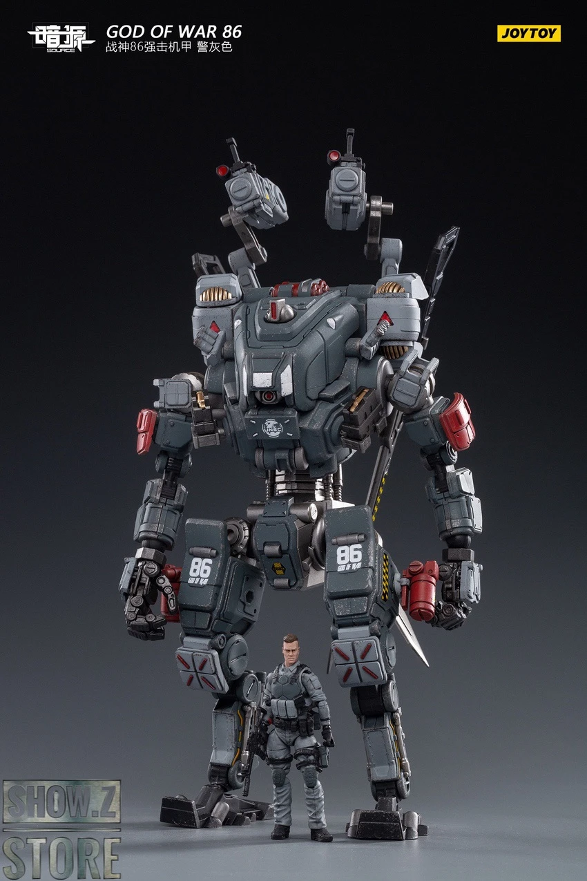JoyToy Source 1/24 God of War 86 Mecha w/ Pilot Grey Version JoyToy Source 1/24 God Of War 86 Mecha W/ Pilot Grey Version -Show.Z Store 181921943f
