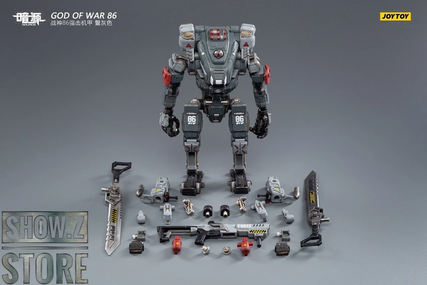 JoyToy Source 1/24 God of War 86 Mecha w/ Pilot Grey Version JoyToy Source 1/24 God Of War 86 Mecha W/ Pilot Grey Version -Show.Z Store 1ab0be7455
