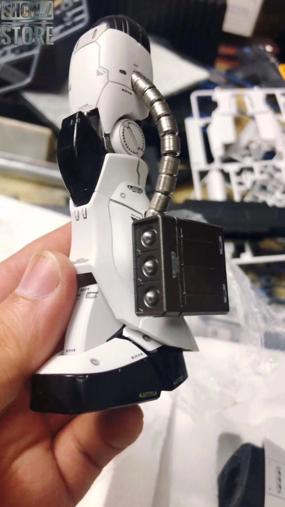 Metal Soldier MS 1/100 MS-06J MS06J Zaku II White Ogre Gundam Mobile Suit Metal Soldier MS 1/100 MS-06J MS06J Zaku II White Ogre Gundam Mobile Suit -Show.Z Store 1c1526c225