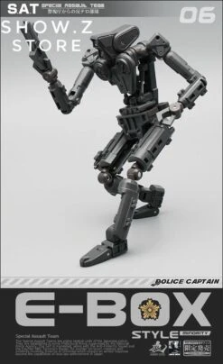 MechFansToys SAT-06B E-Box Assault Team Style Minority Black Version -Show.Z Store 1c4a88632c