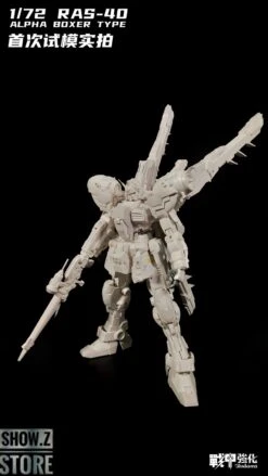 Rodams 1/72 RAS-40 Alpha Boxer RX-78 GP03S Gundam Model Kit Clear Version -Show.Z Store 1e5f04d8ef 1