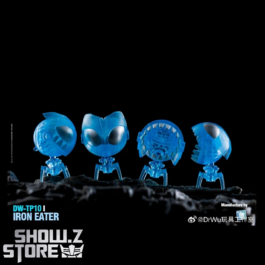 Dr.Wu DW-TP10I Iron Eater TFP Scraplet Blue Transparent Version Set of 4 Dr.Wu DW-TP10I Iron Eater TFP Scraplet Blue Transparent Version Set Of 4 -Show.Z Store 1e8224ad61
