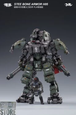 JoyToy Source 1/25 H05 Steel Bone Attack Mecha Military Green Color W/ Pilot -Show.Z Store 1feea3116a