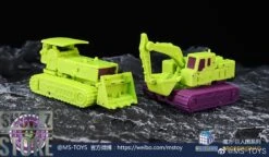 Magic Square MS-B41 Excavator Scavenger & MS-B42 Bulldozer Bonecrusher Set Of 2 -Show.Z Store 20af1e58e2