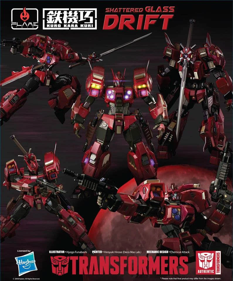 Flame Toys Kuro Kara Kuri Deadlock Drift Flame Toys Kuro Kara Kuri Deadlock Drift -Show.Z Store 21486545ba