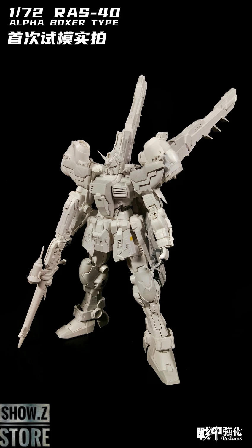 Rodams 1/72 RAS-40 Alpha Boxer RX-78 GP03S Gundam Model Kit Orange Version Rodams 1/72 RAS-40 Alpha Boxer RX-78 GP03S Gundam Model Kit Orange Version -Show.Z Store 22f0facf32