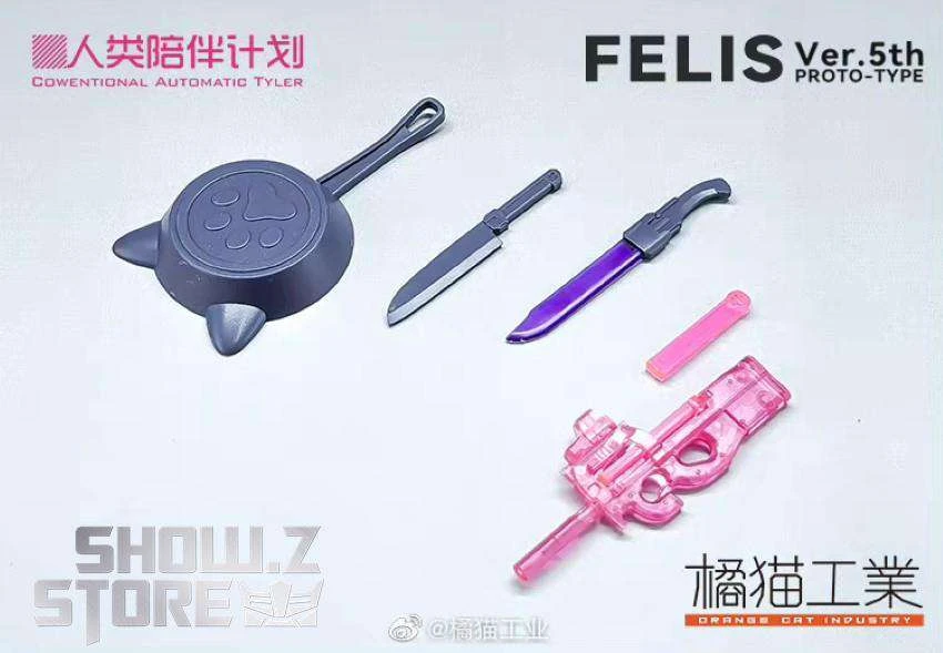 Orange Cat Industry 1/12 Cowentional Automatic Tyler Felis Model Kit 5th Anniversary Version Orange Cat Industry 1/12 Cowentional Automatic Tyler Felis Model Kit 5th Anniversary Version -Show.Z Store 24336b2450