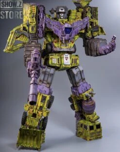 [Express Shipping] ToyWorld TW-C07G Constructor Devastator Old Green Battle Damage Version Set Of 6 -Show.Z Store 24c396874f
