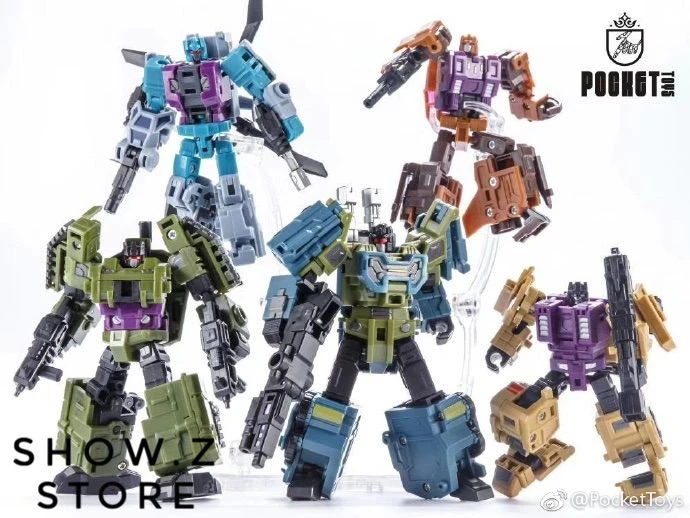 Pocket Toys PT PL-0 Ruiner.B Bruticus Set of 5 Figure Pocket Toys PT PL-0 Ruiner.B Bruticus Set Of 5 Figure -Show.Z Store 24c9132db3