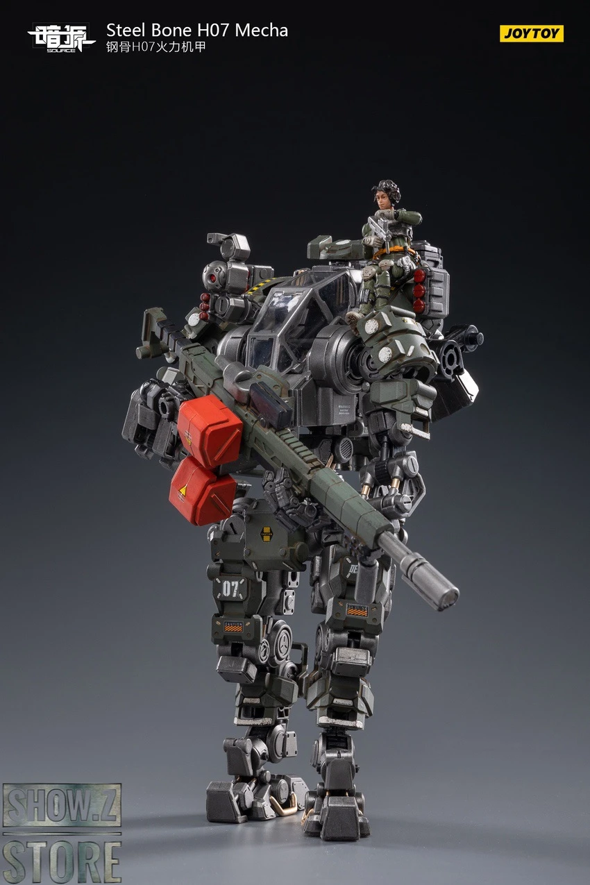 JoyToy Source 1/24 H07 Steel Bone Firepower Mecha Olive Version w/ Pilot JoyToy Source 1/24 H07 Steel Bone Firepower Mecha Olive Version W/ Pilot -Show.Z Store 261a13a814