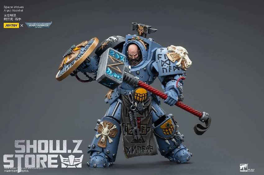 JoyToy Source 1/18 Warhammer 40K Space Wolves Arjac Rockfist JoyToy Source 1/18 Warhammer 40K Space Wolves Arjac Rockfist -Show.Z Store 31ab90965d