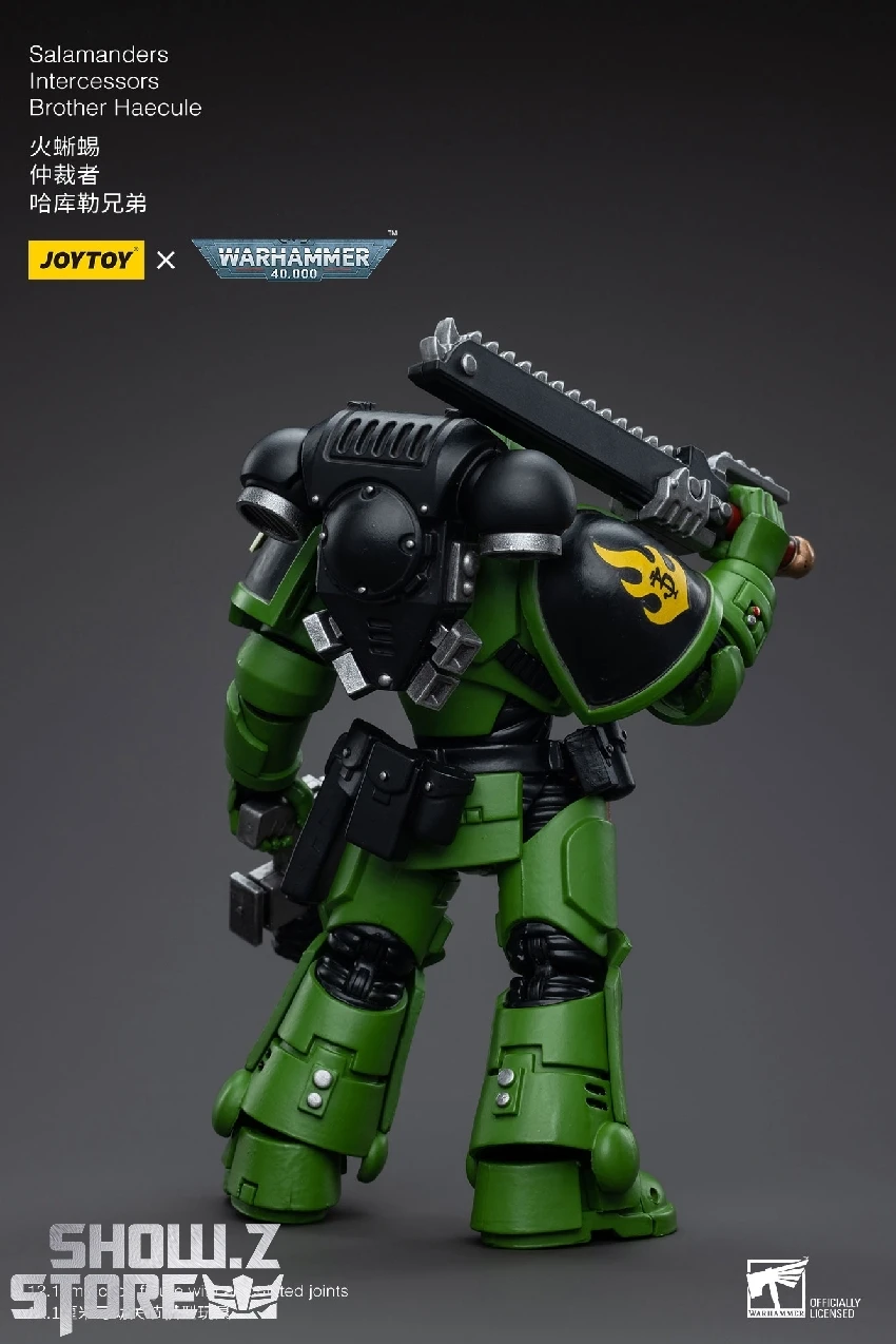 JoyToy Source 1/18 Warhammer 40K Salamanders Intercessors Brother Haecule JoyToy Source 1/18 Warhammer 40K Salamanders Intercessors Brother Haecule -Show.Z Store 3420fa5575