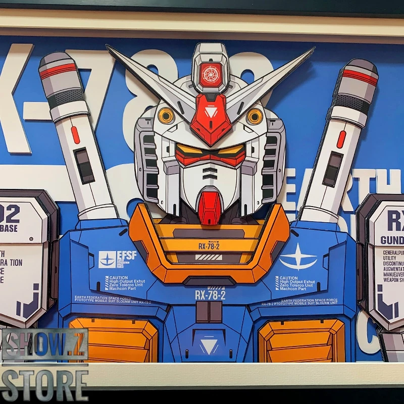 ChenFu Studio RX-78-2 Gundam 3D Wall Art Decoration Picture ChenFu Studio RX-78-2 Gundam 3D Wall Art Decoration Picture -Show.Z Store 34b0aacab9