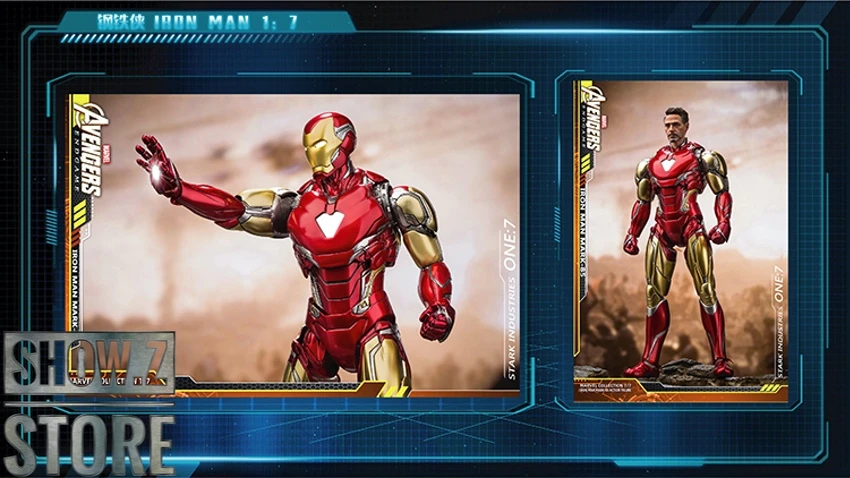 M.W Culture 1/7 Marvel Licensed Avenger Endgame Iron Man Mark-85 M.W Culture 1/7 Marvel Licensed Avenger Endgame Iron Man Mark-85 -Show.Z Store 37893d1d7d
