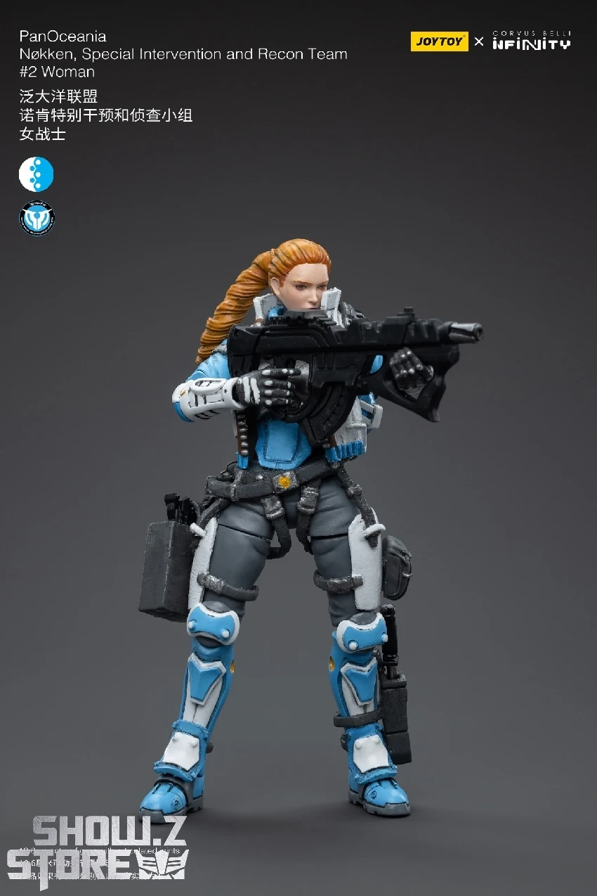 JoyToy Source 1/18 Infinity PanOceania Nokken Special Intervention and Recon Team #2 Woman JoyToy Source 1/18 Infinity PanOceania Nokken Special Intervention And Recon Team #2 Woman -Show.Z Store 387928f8d1
