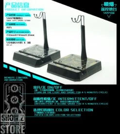 SNAP Remote Smoke Display Stand W/ LED Silver Version 8 SNAP Remote Smoke Display Stand W/ LED Silver Version -Show.Z Store 39bc3e4d5e