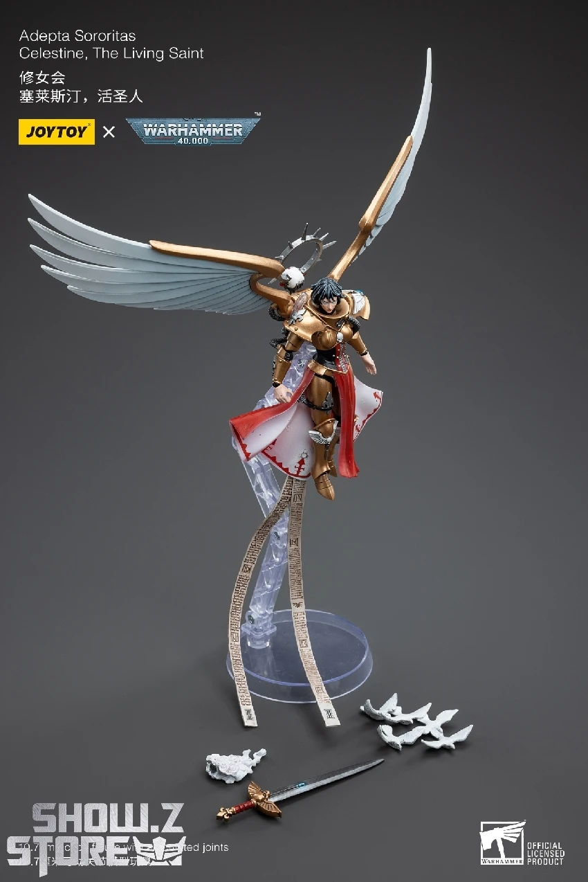JoyToy Source 1/18 Warhammer 40K Adepta Sororitas Celestine The Living Saint JoyToy Source 1/18 Warhammer 40K Adepta Sororitas Celestine The Living Saint -Show.Z Store 39f91de466