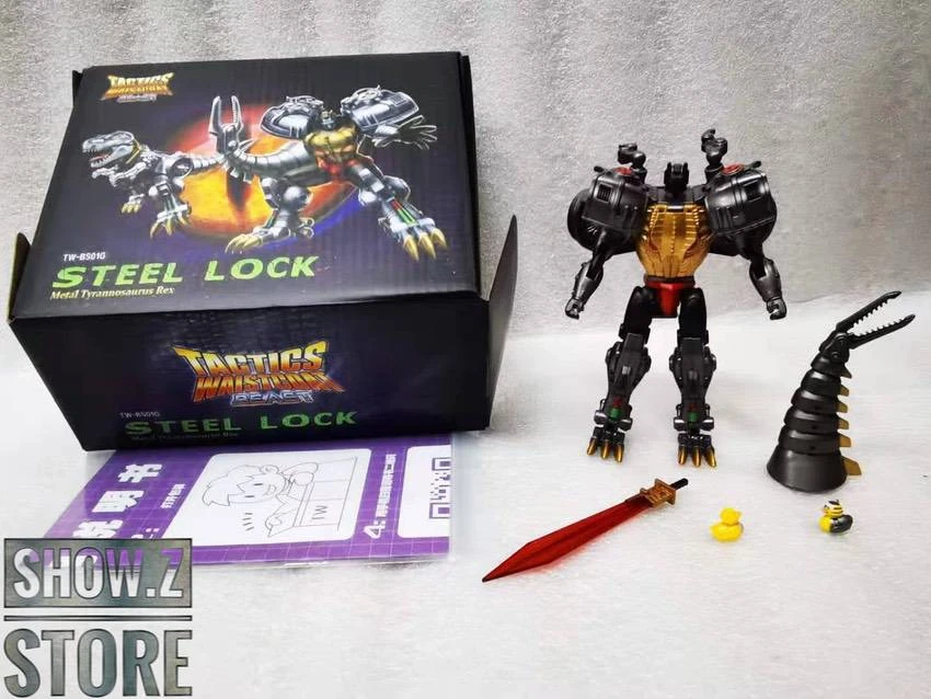 Toyworld TW-BS01G Steel Lock Grimlock Metallic Version Toyworld TW-BS01G Steel Lock Grimlock Metallic Version -Show.Z Store 3a5fa0673d