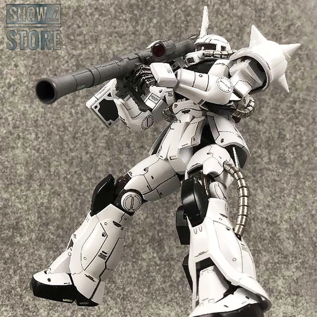 Metal Soldier MS 1/100 MS-06J MS06J Zaku II White Ogre Gundam Mobile Suit Metal Soldier MS 1/100 MS-06J MS06J Zaku II White Ogre Gundam Mobile Suit -Show.Z Store 3aebab5aa5
