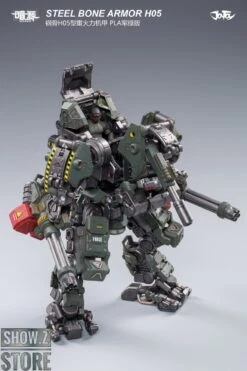 JoyToy Source 1/25 H05 Steel Bone Attack Mecha Military Green Color W/ Pilot -Show.Z Store 3b4b223ded