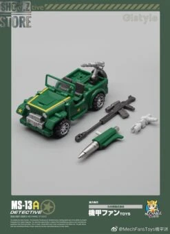 MechFansToys Mechanic Studio MS-13A Detective Hound Comic Color Version 8 MechFansToys Mechanic Studio MS-13A Detective Hound Comic Color Version -Show.Z Store 417581ab3a