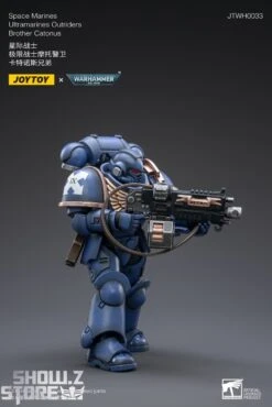 JoyToy Source 1/18 Warhammer 40K Space Marines Ultramarines Outriders Brother Catonus -Show.Z Store 41d983bf77