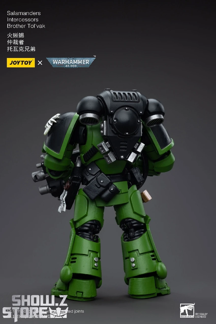 JoyToy Source 1/18 Warhammer 40K Salamanders Intercessors Brother Tol'vak JoyToy Source 1/18 Warhammer 40K Salamanders Intercessors Brother Tol'vak -Show.Z Store 4519ee2b6f