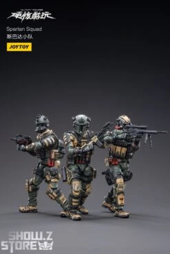JoyToy Source 1/18 Spartan Squad Soldiers Set Of 3 -Show.Z Store 459e7ab1a8