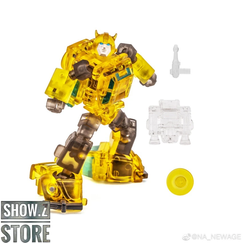 NewAge H25T Herbie Bumblebee & H26T Vanishing Point Cliffjumper Clear Version Set of 2 NewAge H25T Herbie Bumblebee & H26T Vanishing Point Cliffjumper Clear Version Set Of 2 -Show.Z Store 45d4353f78