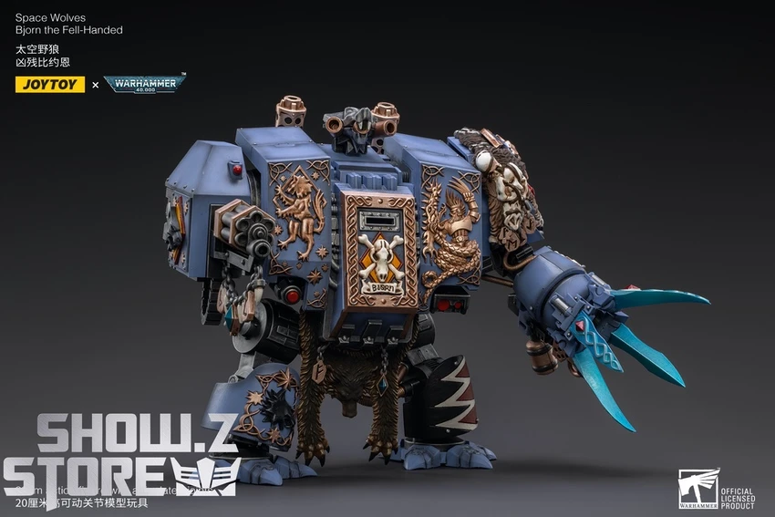 JoyToy Source 1/18 Warhammer 40K Space Wolves Bjorn the Fell-Handed JoyToy Source 1/18 Warhammer 40K Space Wolves Bjorn The Fell-Handed -Show.Z Store 47558d4633