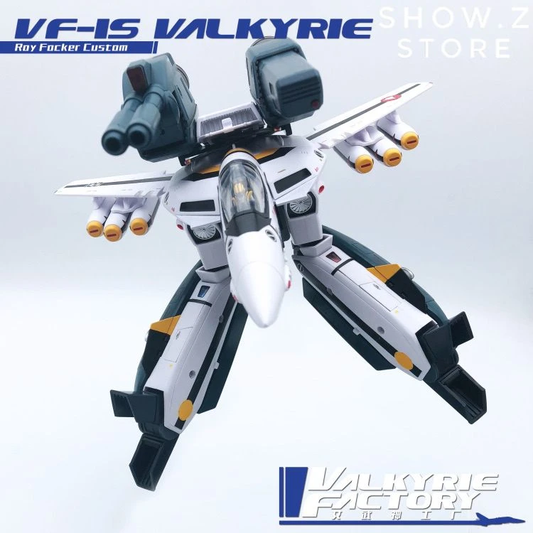 Valkyrie Factory VF 1/60 VF-1S VF1S Macross Roy Fokker Focker Special Version Full Painted Valkyrie Factory VF 1/60 VF-1S VF1S Macross Roy Fokker Focker Special Version Full Painted -Show.Z Store 47b139dc61