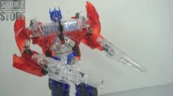 APC Toys APC-001 Attack Prime TFP Optimus Prime Clear Version W/ Black Wheels -Show.Z Store 49387d723b