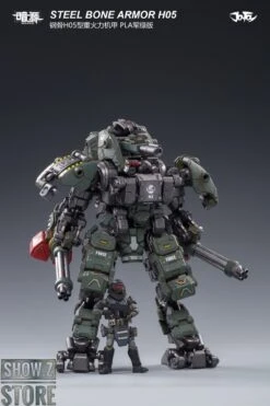 JoyToy Source 1/25 H05 Steel Bone Attack Mecha Military Green Color W/ Pilot -Show.Z Store 4ce7a59021