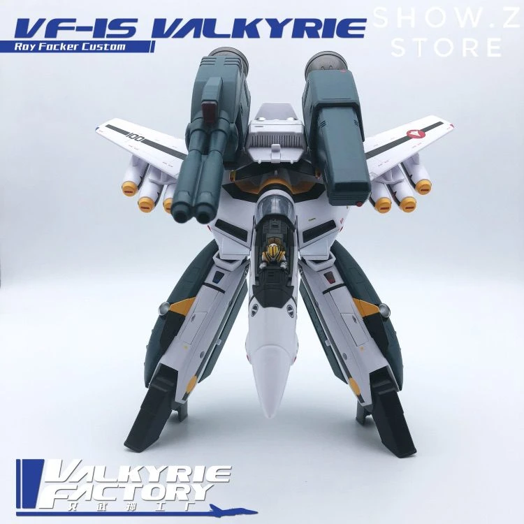 Valkyrie Factory VF 1/60 VF-1S VF1S Macross Roy Fokker Focker Special Version Full Painted Valkyrie Factory VF 1/60 VF-1S VF1S Macross Roy Fokker Focker Special Version Full Painted -Show.Z Store 4ff6771c96