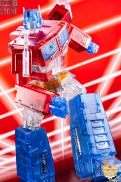 Magic Square MS-01T Light Of Freedom Optimus Prime Clear Version -Show.Z Store 5300cccb64