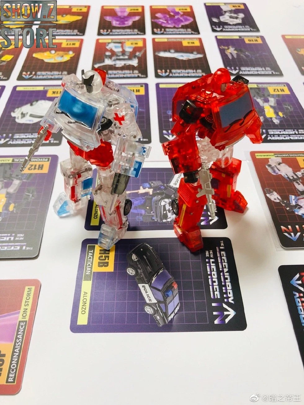 NewAge H-7T McCoy Ironhide Clear Transparent Version NewAge H-7T McCoy Ironhide Clear Transparent Version -Show.Z Store 579015ac1d