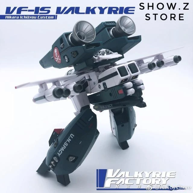 Valkyrie Factory VF 1/60 VF-1S VF1S Strike Valkyrie Macross Hikaru Ichijo Style w/ Super Space Part Upgrade Kit Valkyrie Factory VF 1/60 VF-1S VF1S Strike Valkyrie Macross Hikaru Ichijo Style W/ Super Space Part Upgrade Kit -Show.Z Store 584d6c5d12